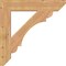 Ekena Millwork Olympic Slat Smooth Bracket, Western Red Cedar, 5 1/2"W x 34"D x 34"H BKT06X34X34OLY06SWR - alternate 2